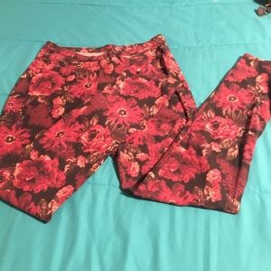 Jeggings!!! Floral print